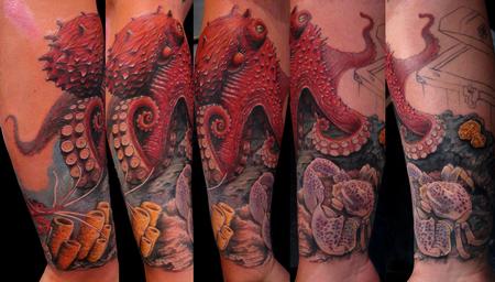 Tattoos - Octopus  - 61019